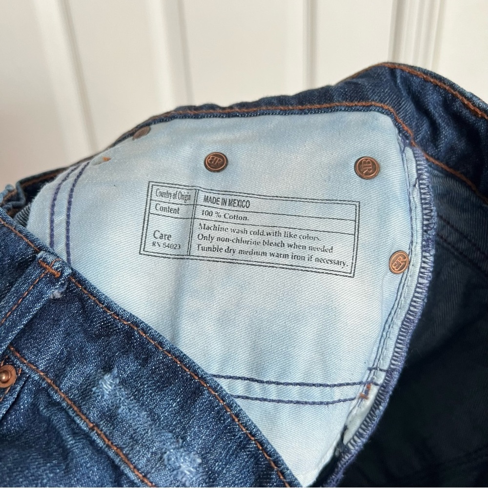 Banana Republic | Deconstructed Denim Jean Skirt - Picture 3 of 6